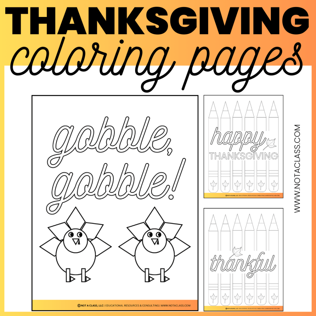 thanksgiving classroom activities and crafts, bulletin board ideas, and turkey math craft, coloring pages