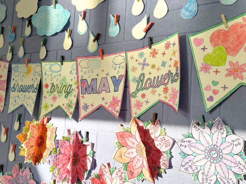 April Showers Bring May Flowers… & Engaging Math Activities Your Students Will Love!&nbsp;🌧️🌸